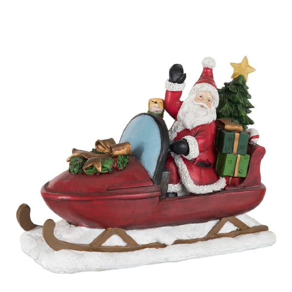 Dekoratívna vianočná soška J-Line Santa