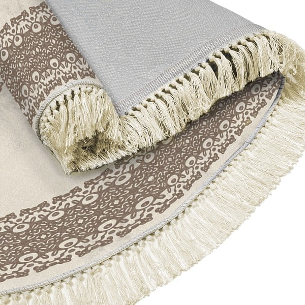 Béžové kúpeľňové predložky v súprave 2 ks - Foutastic-image-2