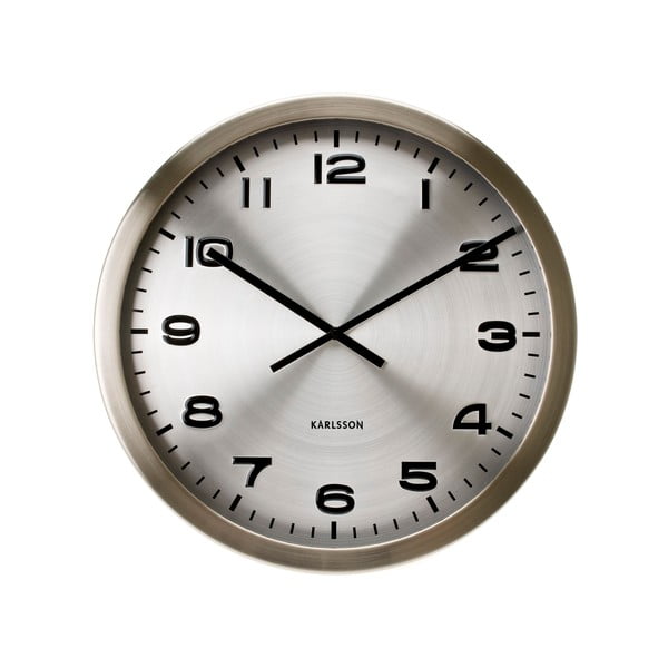 Strieborné hodiny Present Time Maxie