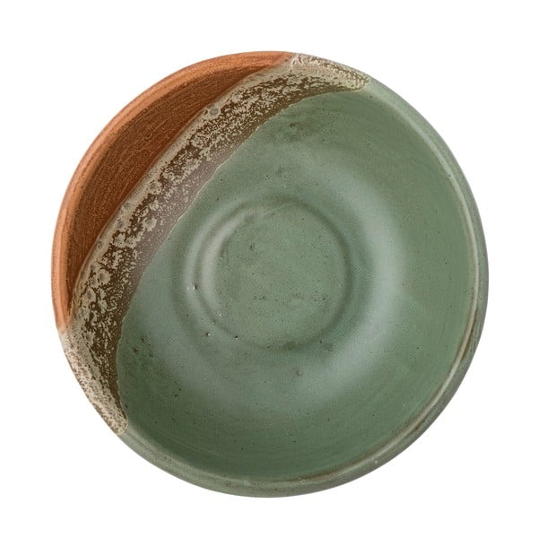 Zeleno–oranžová miska z kameniny 572 ml Paula – Bloomingville-image-3