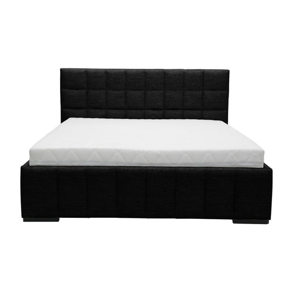 Čierna dvojlôžková posteľ Mazzini Beds Dream, 140 × 200 cm-image-1