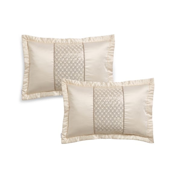 Obliečky na vankúše v súprave 2 ks z mikrosaténu 50x75 cm Deco Sequin – Catherine Lansfield