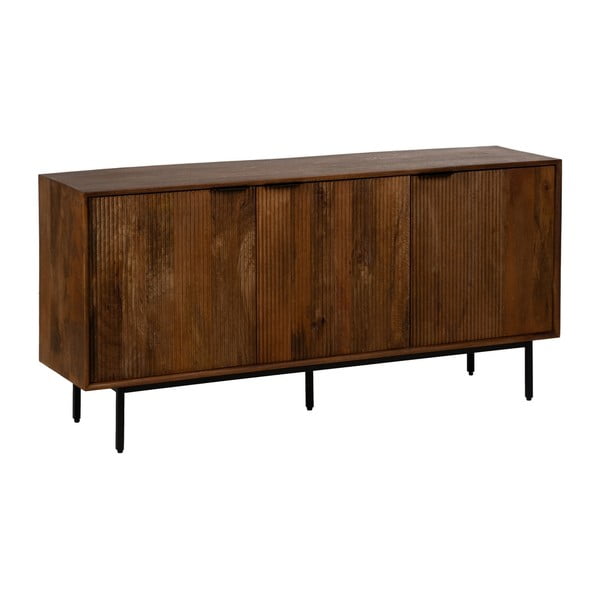 Hnedá komoda z mangového dreva 160x78x40 cm Sagara – Ixia