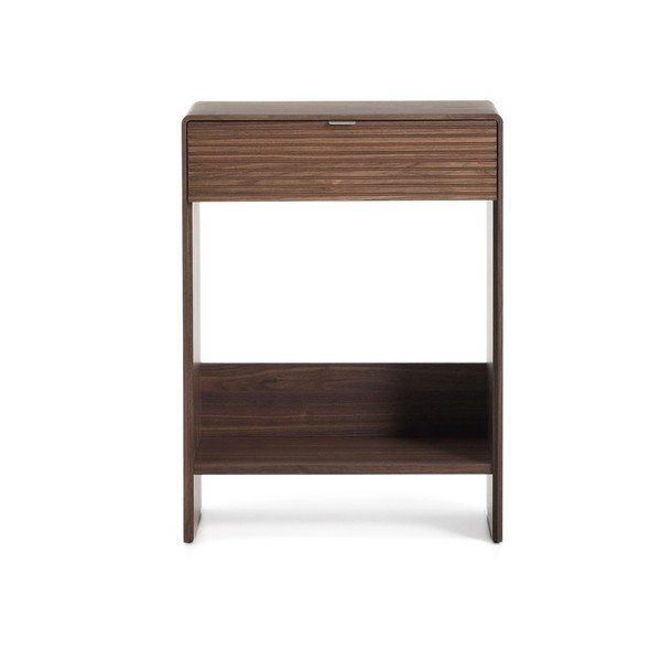Komoda v dekore orecha v tmavo prírodnej farbe 60x81x37 cm Norlen – Kave Home-image-4