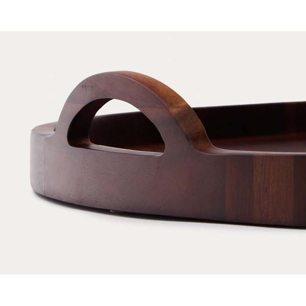 Drevená tácka ø 50 cm Zoa – Kave Home-image-4
