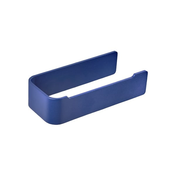 Modrý nástenný kovový držiak na toaletný papier Ume – Zone-image-1