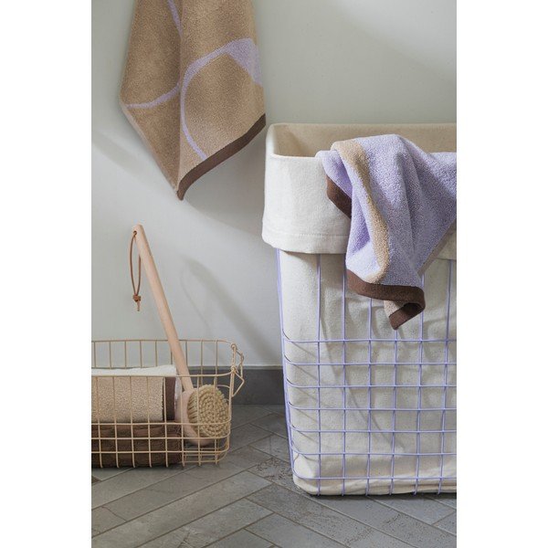 Fialový kovovo-látkový kôš na bielizeň 64 l Store-It – Mette Ditmer Denmark-image-4