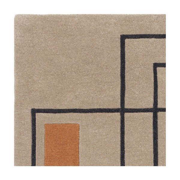 Vlnený koberec v béžovo-tehlovej farbe 120x170 cm Reef – Asiatic Carpets-image-2