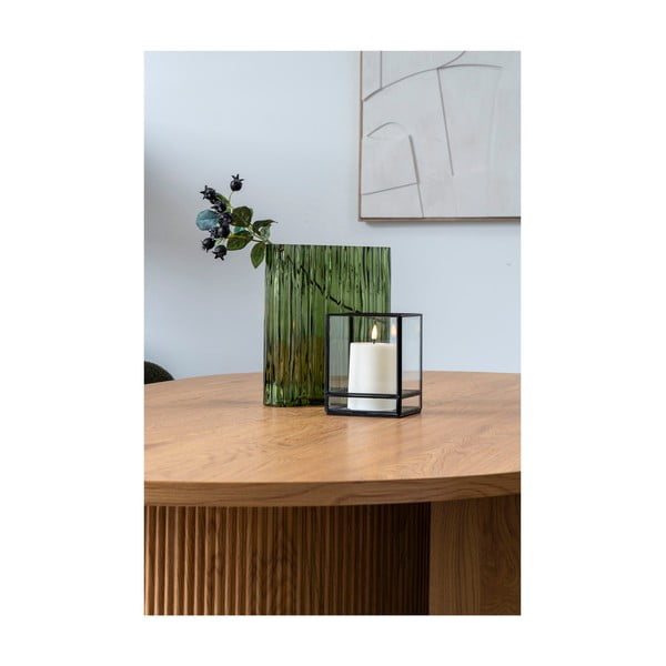 Zelená sklenená váza (výška 26,5 cm) – House Nordic-image-1