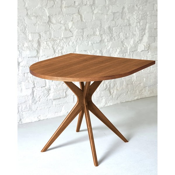 Jedálenský stôl v dekore duba 90x90 cm Jubi – Ragaba-image-2