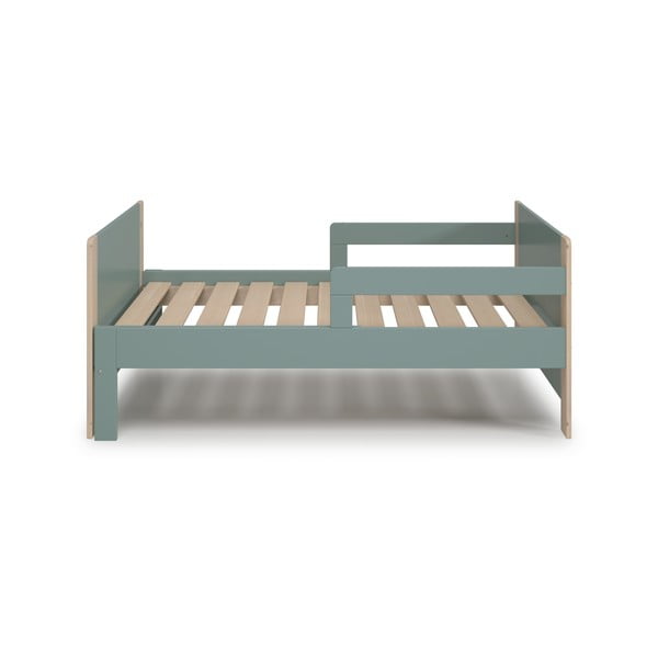 Rastúca detská posteľ v zeleno-prírodnej farbe 90x140/190 cm Willi – Marckeric