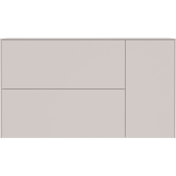 Krémová závesná skrinka na topánky 137x78x41 cm – Germania-image-3