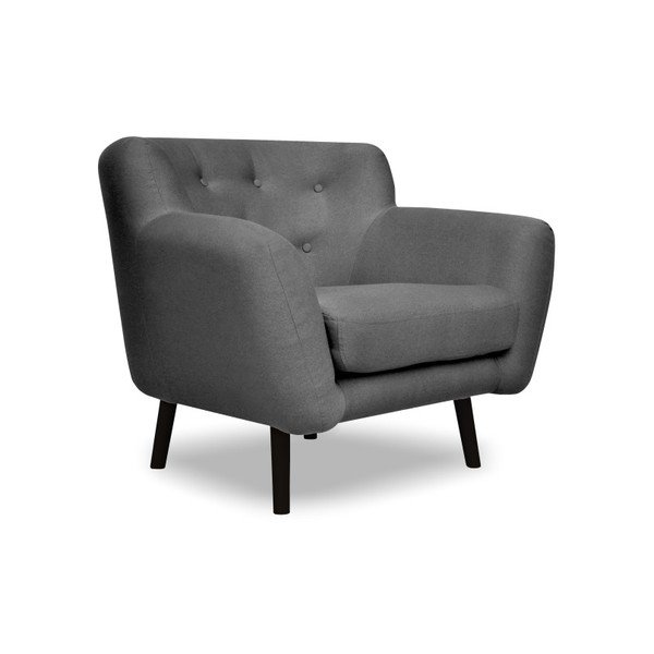 Sivé kreslo Cosmopolitan design Hampstead-image-2