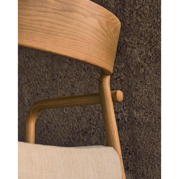 Béžová/v prírodnej farbe jedálenská stolička Falconera – Kave Home-image-2