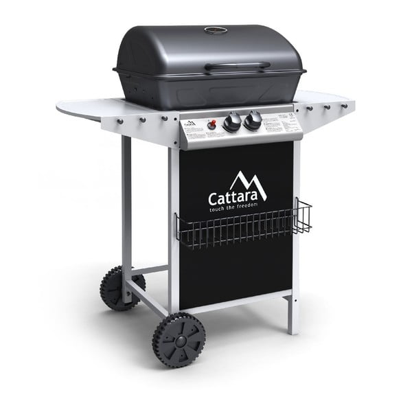 Pojazdný plynový záhradný gril Cattara Party Point Flame Tamer-image-3