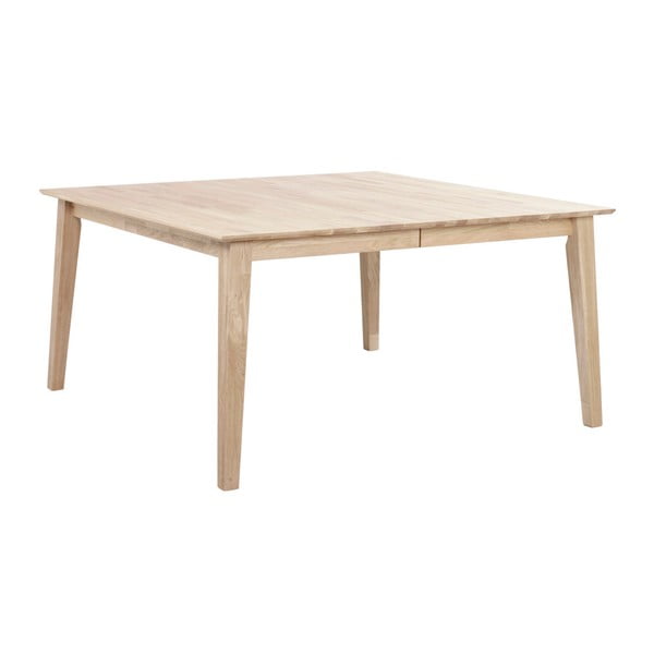 Svetlý dubový rozkladací jedálenský stôl Folke Mimi, dĺžka 145 cm