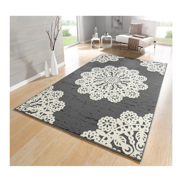 Sivý koberec Hanse Home Gloria Lace, 200 x 290 cm-image-1