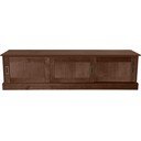 Hnedý TV stolík z borovicového dreva 45x40 cm Harry – Støraa