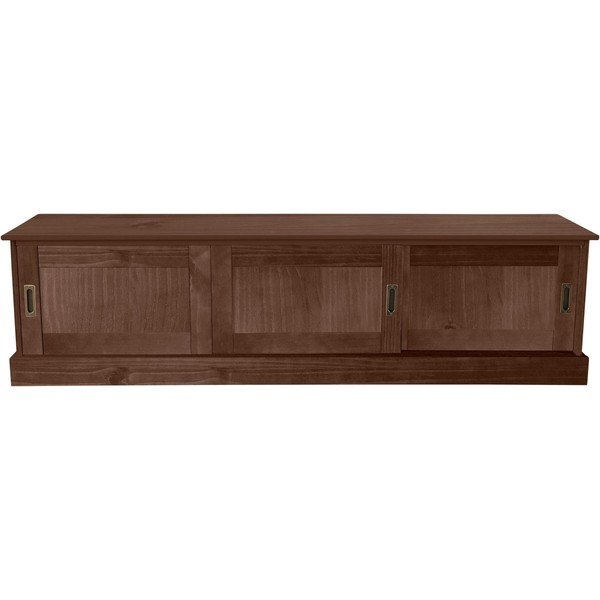 Hnedý TV stolík z borovicového dreva 45x40 cm Harry – Støraa