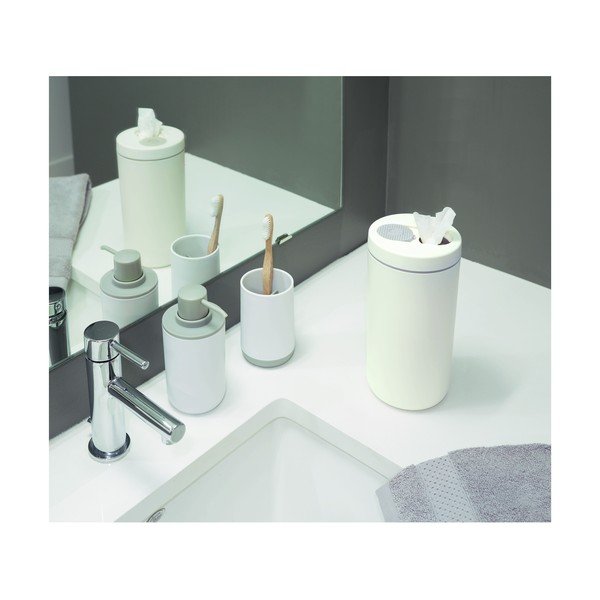 Biely zásobník na vreckovky iDesign Clean-image-1