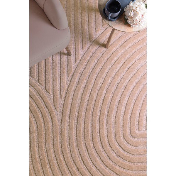 Ružový vlnený koberec 160x230 cm Hague – Asiatic Carpets-image-2