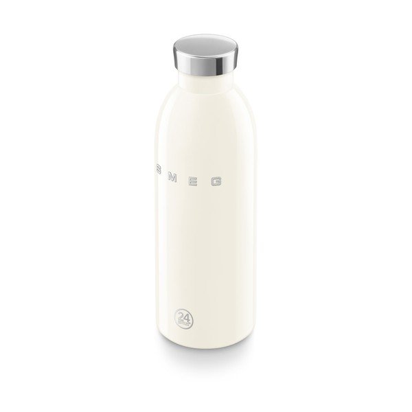 Krémovobiela termofľaša z nehrdzavejúcej ocele 500 ml 24BOTTLES – SMEG-image-4