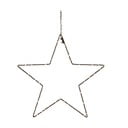 Čierna vianočná svetelná dekorácia ø 45 cm Alpha – Markslöjd