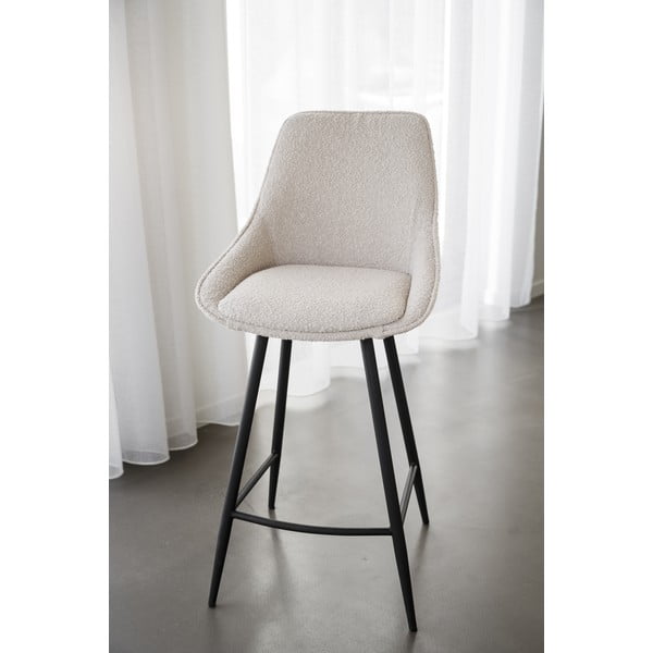 Béžové barové stoličky v súprave 2 ks (výška sedadla 67 cm) Sierra – Rowico-image-1