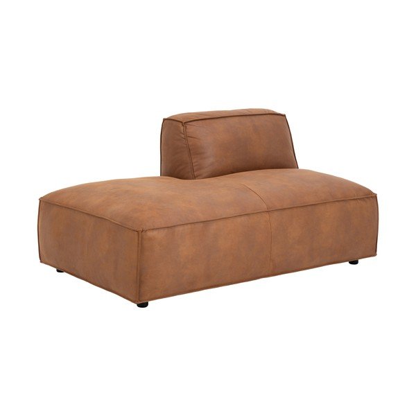 Koňakovohnedý modul pohovky (pravý roh) Fairfield Kentucky – Bonami Selection-image-3