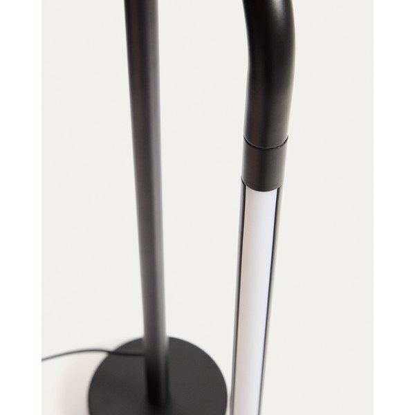 Čierna LED stojacia lampa (výška  60 cm) Bow – Kave Home-image-3