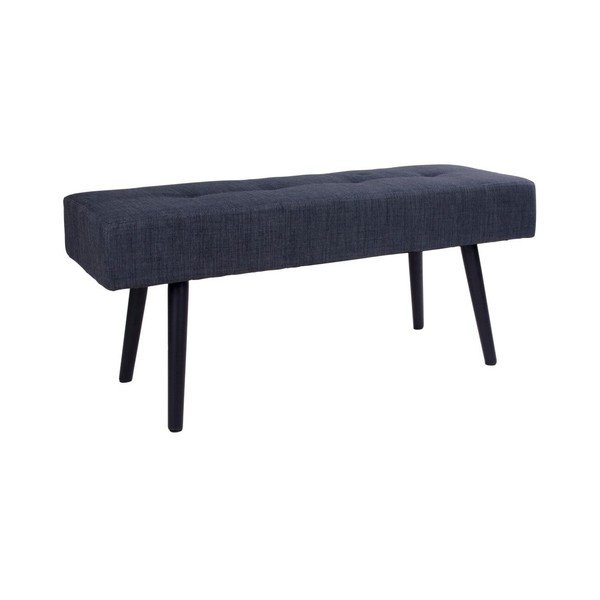 Tmavosivá lavica House Nordic Skiby, 100 x 35 cm-image-1