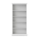 Biela knižnica 96x201 cm Paris – Tvilum