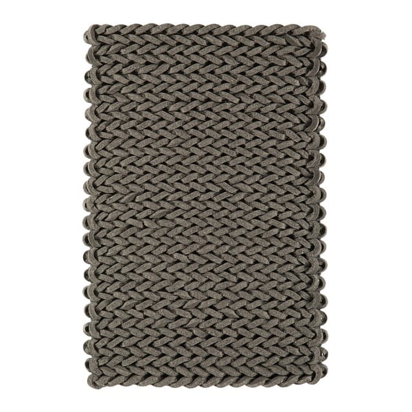 Vlnený koberec Helix Grey, 120x170 cm