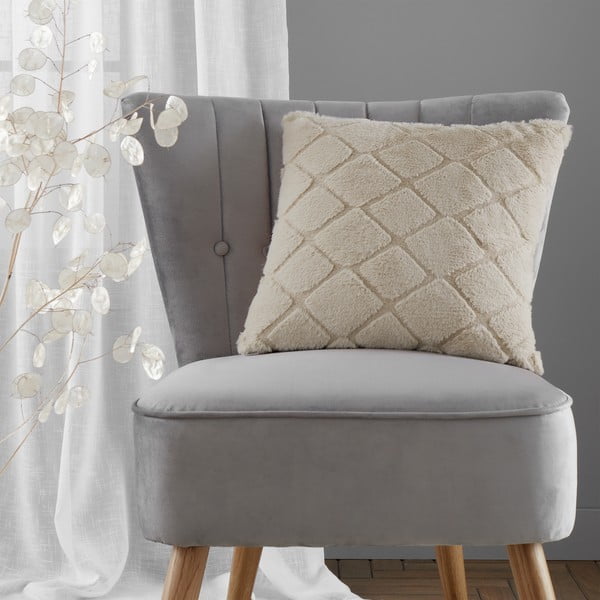 Dekoračný vankúš z mikroplyšu 43x43 cm Cosy Diamond – Catherine Lansfield-image-1