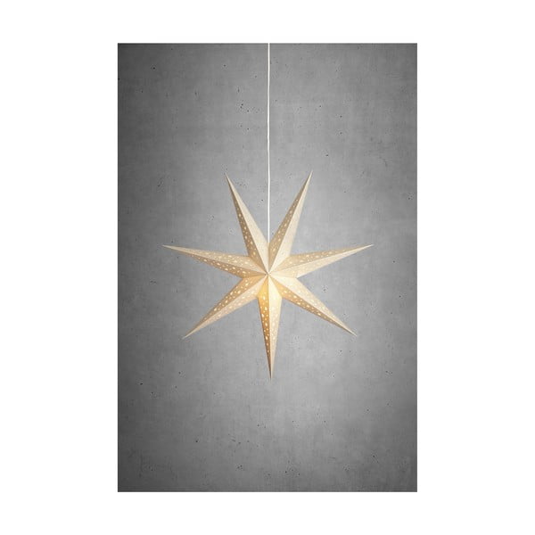 Krémová závesná vianočná svetelná dekorácia Solvalla – Markslöjd-image-1