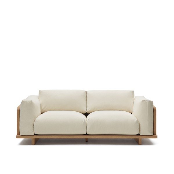 Béžová pohovka 225 cm Oaq – Kave Home