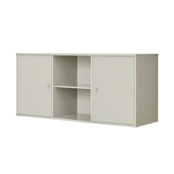 Béžová nízka závesná komoda 133x61 cm Mistral – Hammel Furniture-image-1