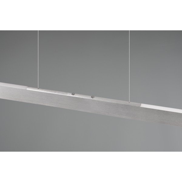 Svetlosivé LED závesné svietidlo Helios – Trio-image-3