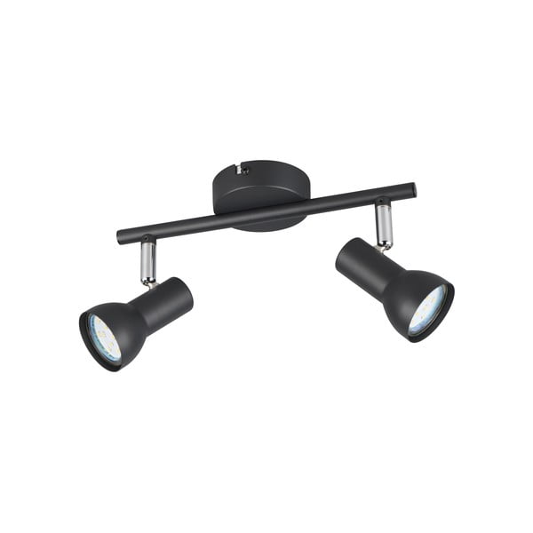 Čierne bodové svietidlo ø 8 cm Cantar – Reality-image-2