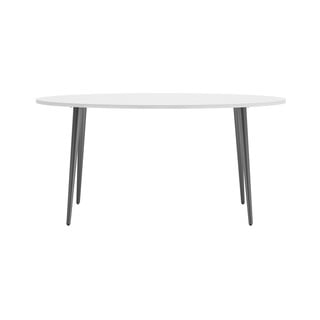 Jedálenský stôl s bielou doskou 160x80 cm Oslo - Tvilum