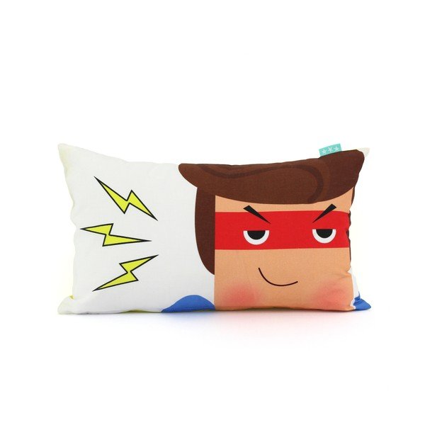 Bavlnená obojstranná obliečka na vankúš Baleno Super Hero, 50 × 30 cm-image-1
