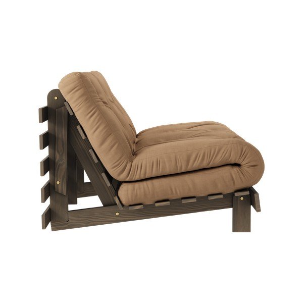 Svetlohnedá rozkladacia pohovka 140 cm Roots – Karup Design-image-4