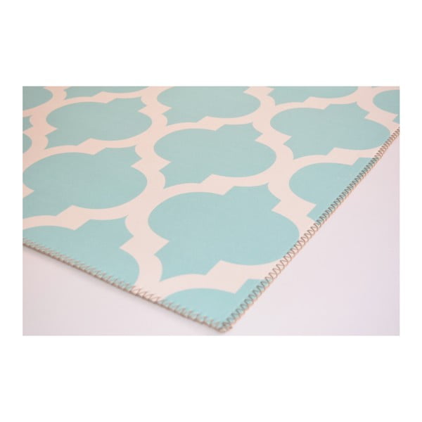 Svetlomodrý koberec Vitaus Elisabeth, 80 x 150 cm-image-2