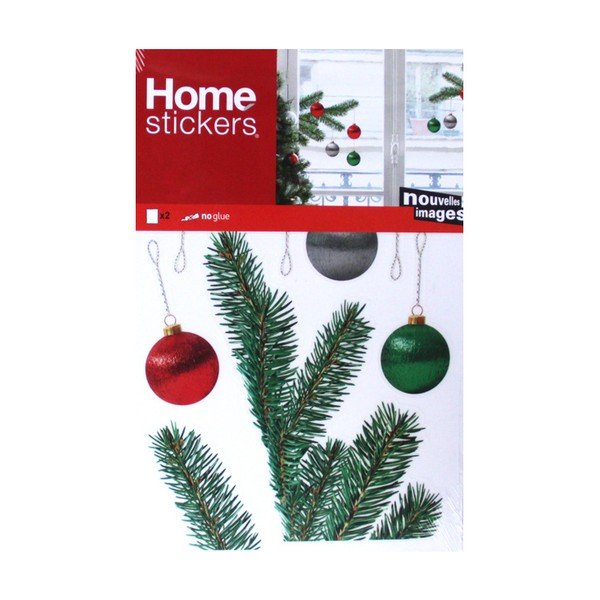 Elektrostatická samolepka Ozdobená vetvička-image-1