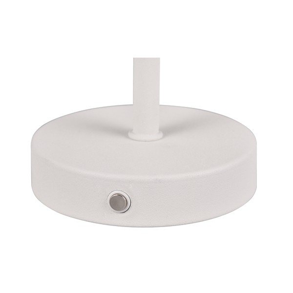 Biela LED stmievateľná stolová lampa (výška 30 cm) Jeff – Reality-image-4