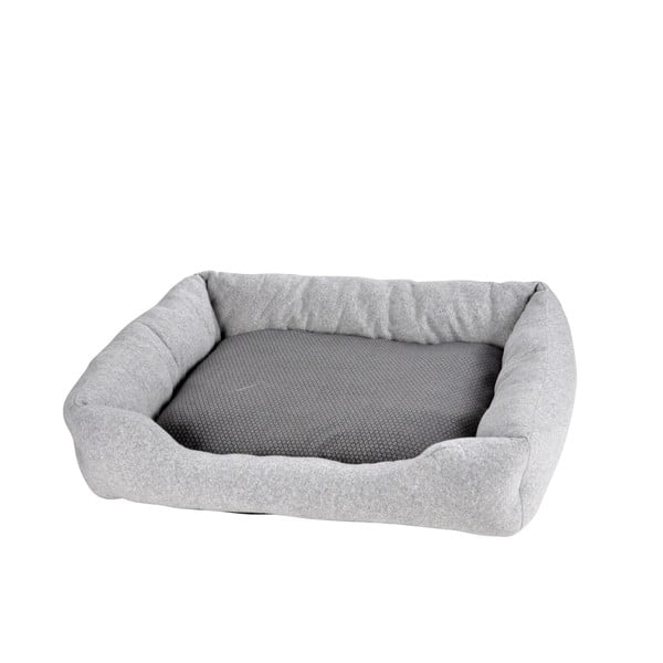 Svetlosivý pelech pre psa 50x38 cm Graphene – Love Story