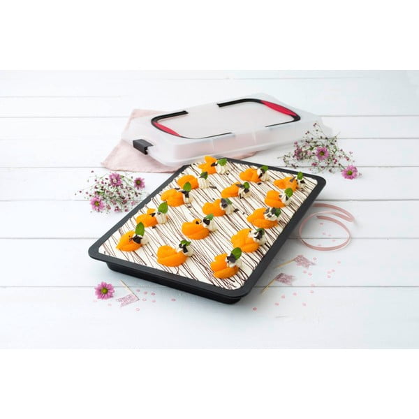 Plech s prenosným vekom Zenker To Go, 42 x 29 cm-image-3