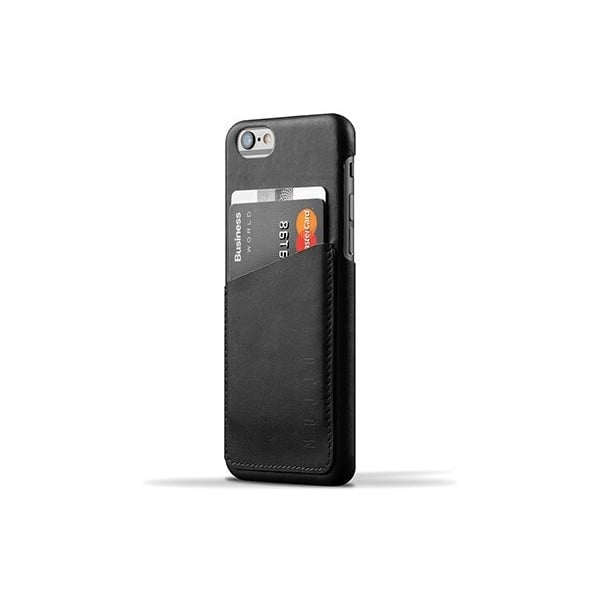 Peňaženkový obal Mujjo Case na telefón iPhone 6 Black