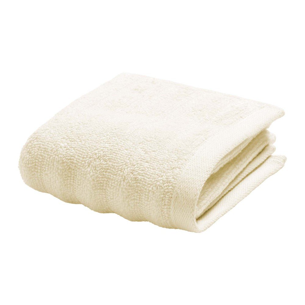 E-shop Krémovobiely froté bavlnený uterák 30x50 cm Maya – douceur d'intérieur