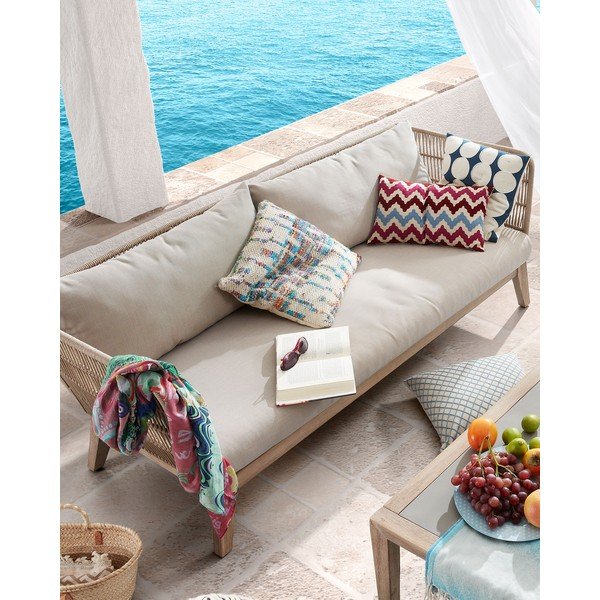 Béžová trojmiestna pohovka Kave Home Bellano-image-3